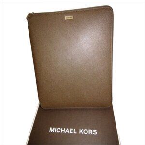 Michael Kors Saffiano Leather Tablet Case IPad Zip Around
